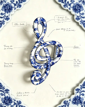 Wholesale Bulk Porcelain Hair Claw For Boutiques SP141