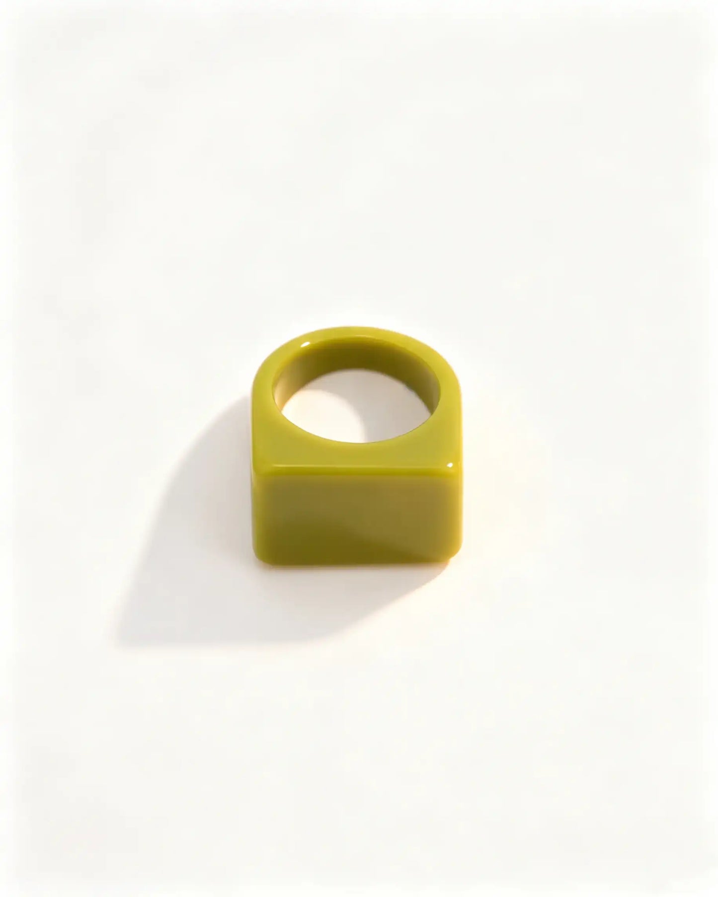 Wholesale Colorful 7Pcs Resin Chunky Rings Party Y2K Jewelry Rings SP106