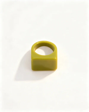 Wholesale Colorful 7Pcs Resin Chunky Rings Party Y2K Jewelry Rings SP106