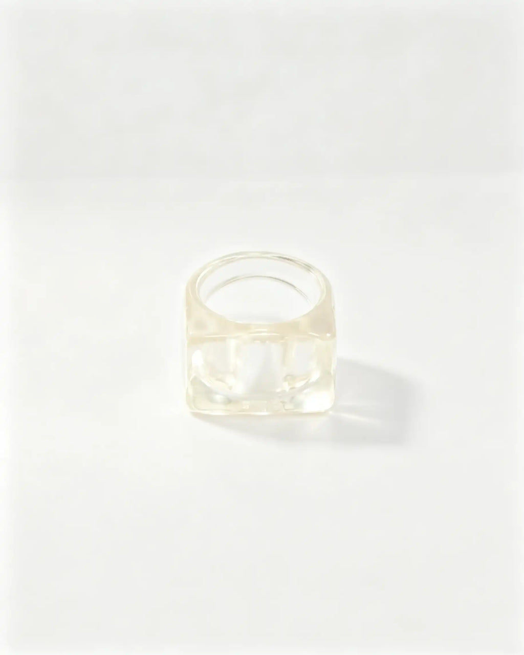 Wholesale Colorful 7Pcs Resin Chunky Rings Party Y2K Jewelry Rings SP106
