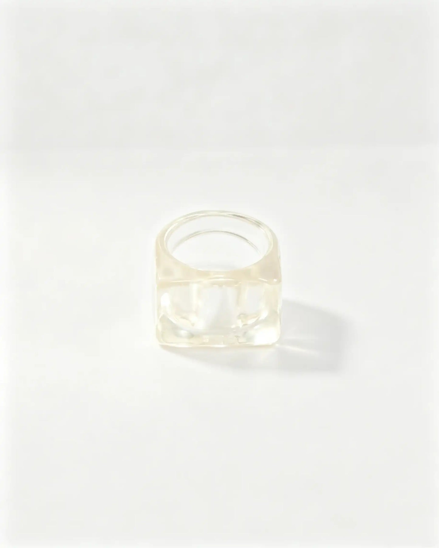 Wholesale Colorful 7Pcs Resin Chunky Rings Party Y2K Jewelry Rings SP106