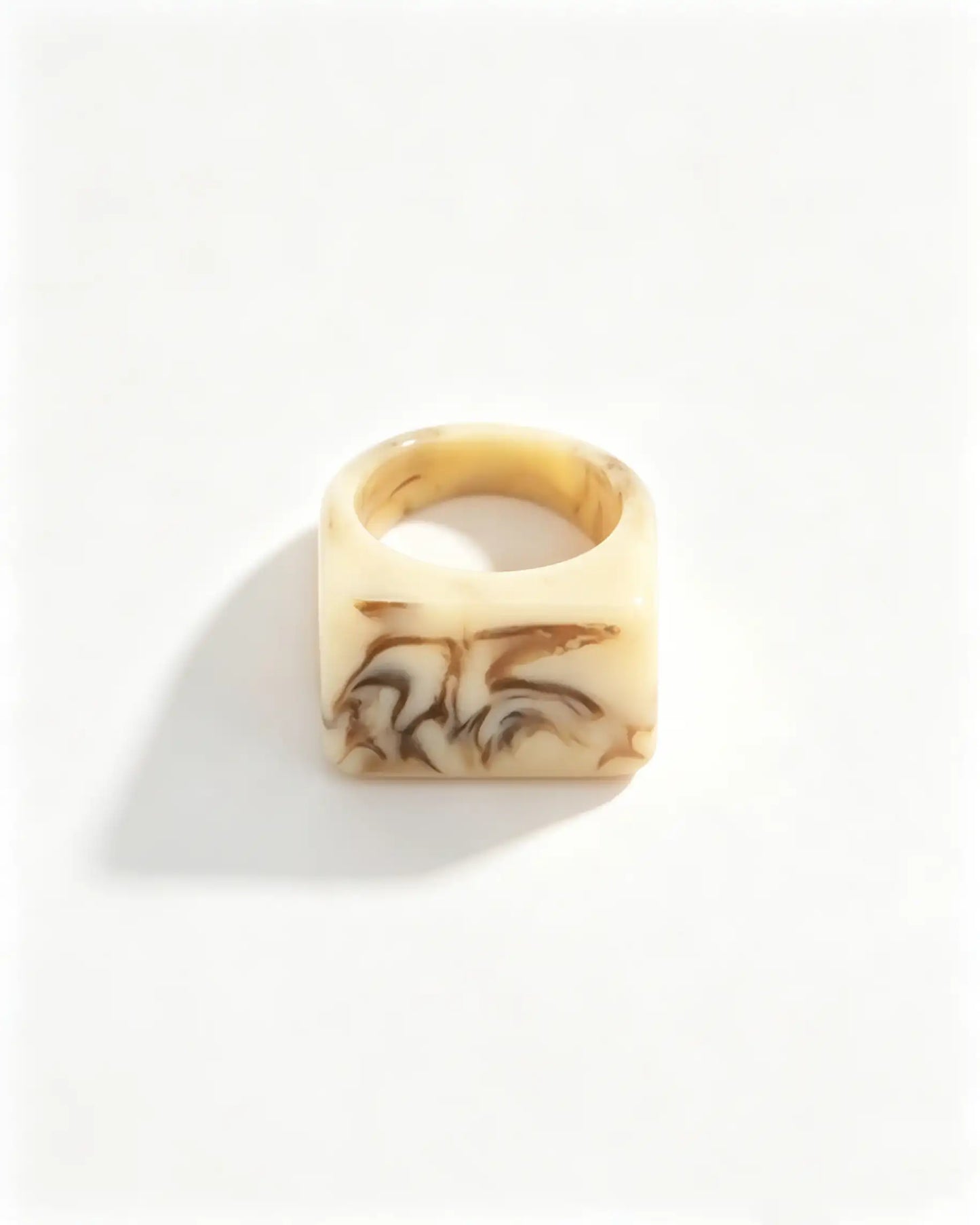 Wholesale Colorful 7Pcs Resin Chunky Rings Party Y2K Jewelry Rings SP106