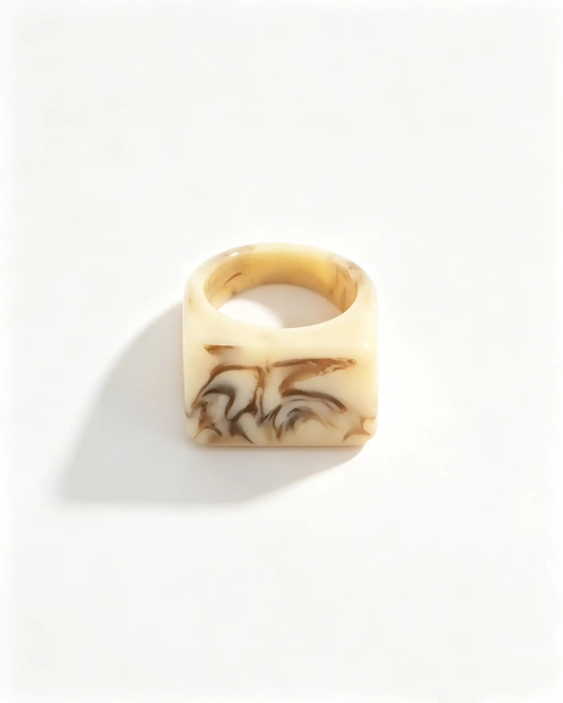 Wholesale Colorful 7Pcs Resin Chunky Rings Party Y2K Jewelry Rings SP106