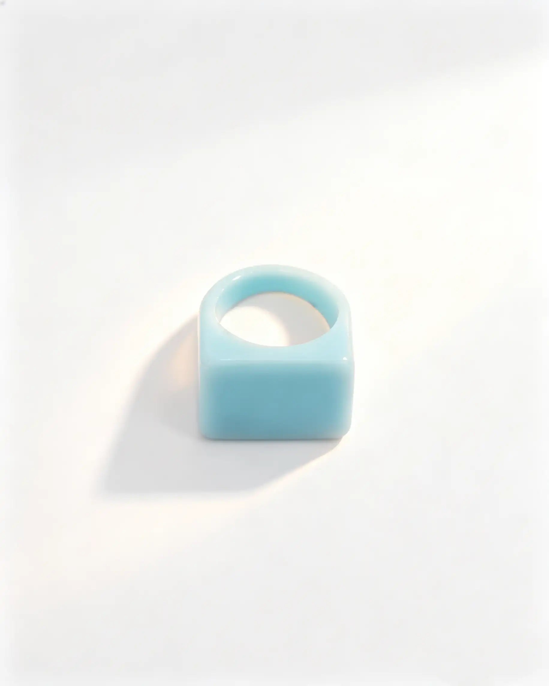 Wholesale Colorful 7Pcs Resin Chunky Rings Party Y2K Jewelry Rings SP106