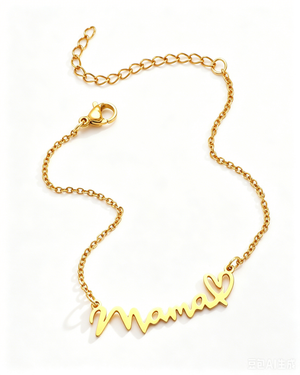 Wholesale Gold Stainless Mama Necklace Mother's Day Jewelry Gift SP170