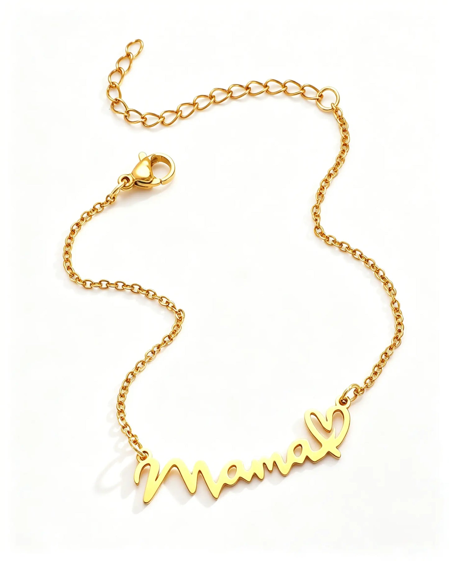 Gold Stainless Mama Necklace Mother's Day Jewelry Gift SP170