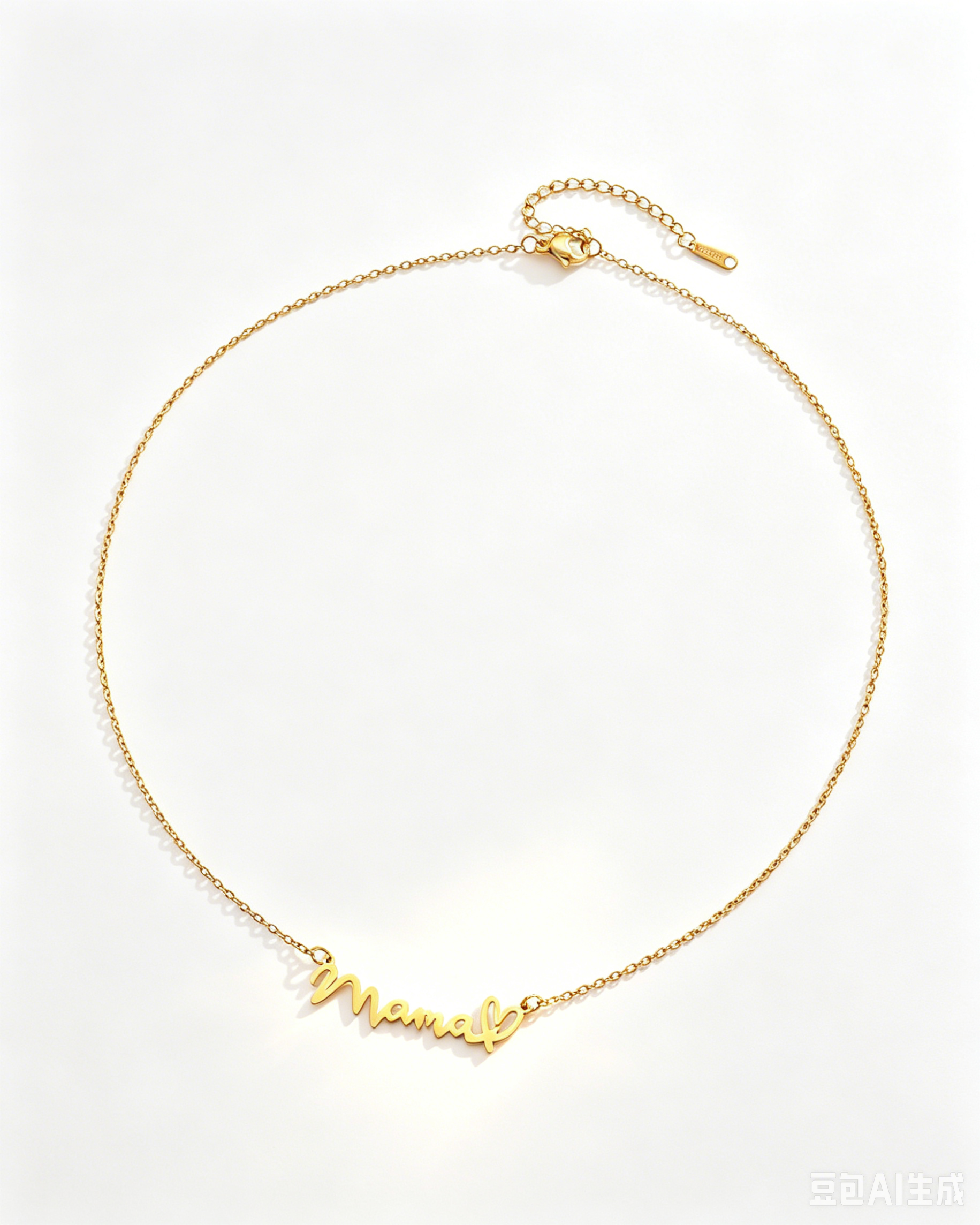 Wholesale Gold Stainless Mama Necklace Mother's Day Jewelry Gift SP170