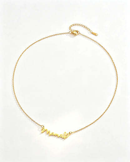 Gold Stainless Mama Necklace Mother's Day Jewelry Gift SP170