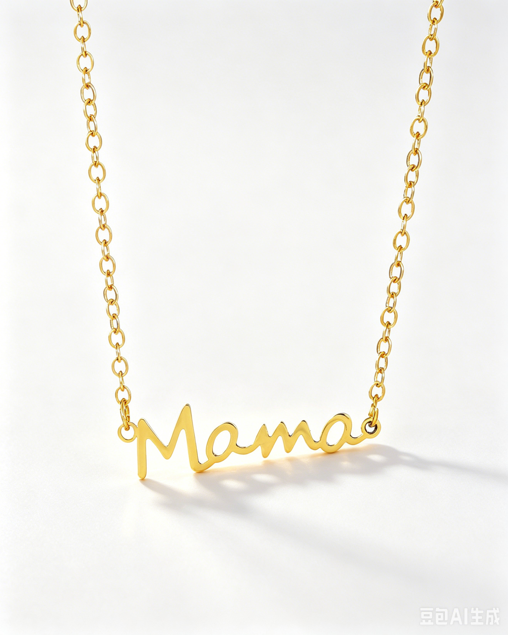 Wholesale Gold Stainless Mama Necklace Mother's Day Jewelry Gift SP170