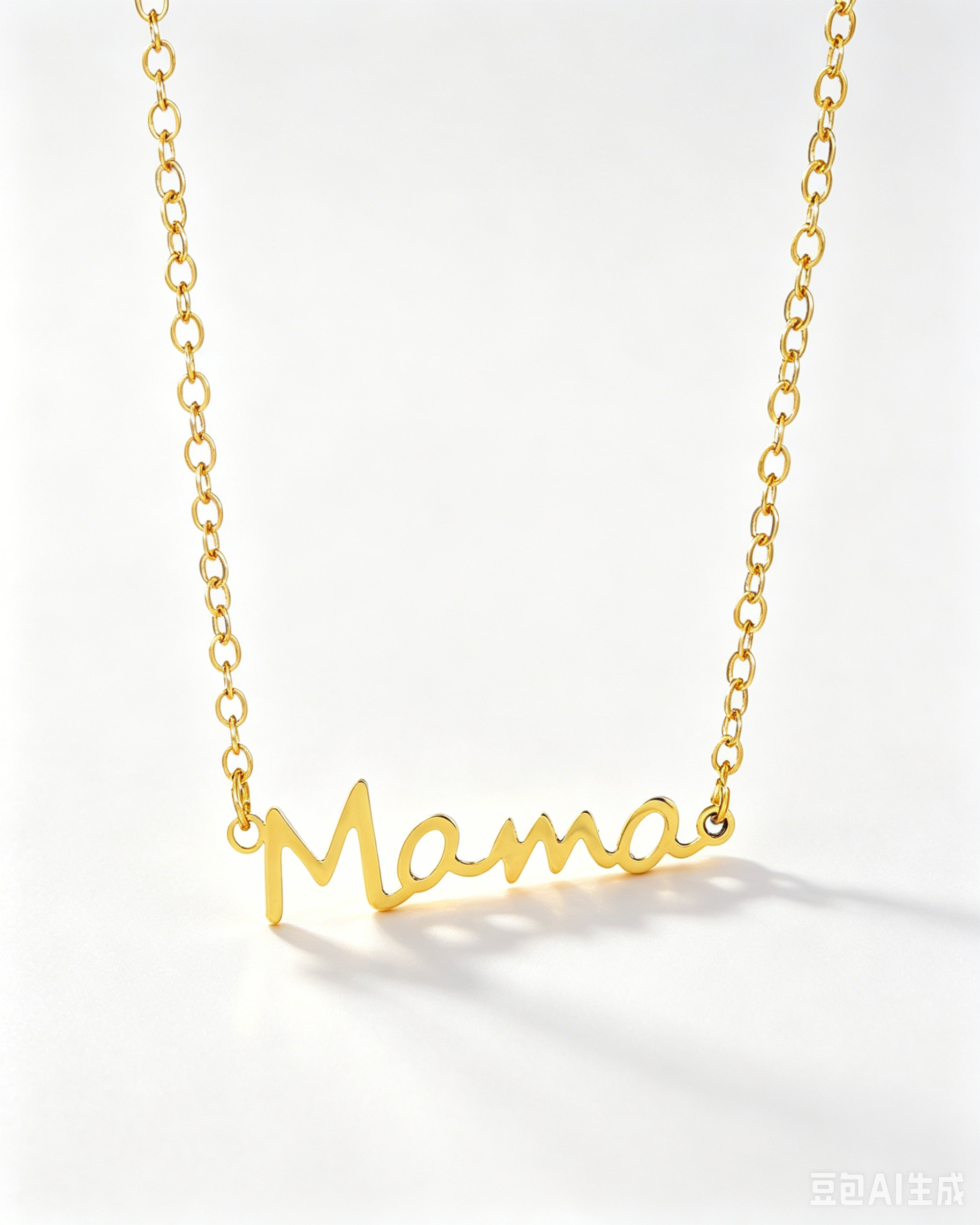 Wholesale Gold Stainless Mama Necklace Mother's Day Jewelry Gift SP170