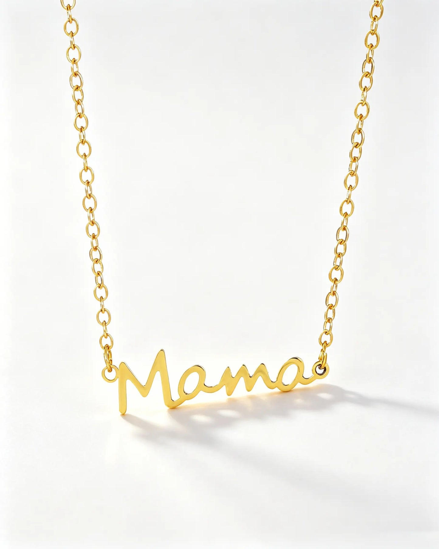 Gold Stainless Mama Necklace Mother's Day Jewelry Gift SP170