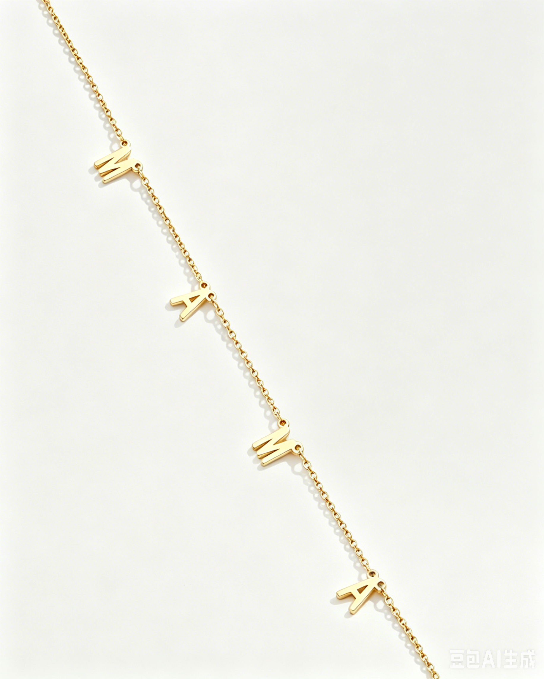 Wholesale Gold Titanium MAMA Necklace Everyday Gift Jewelry SP171