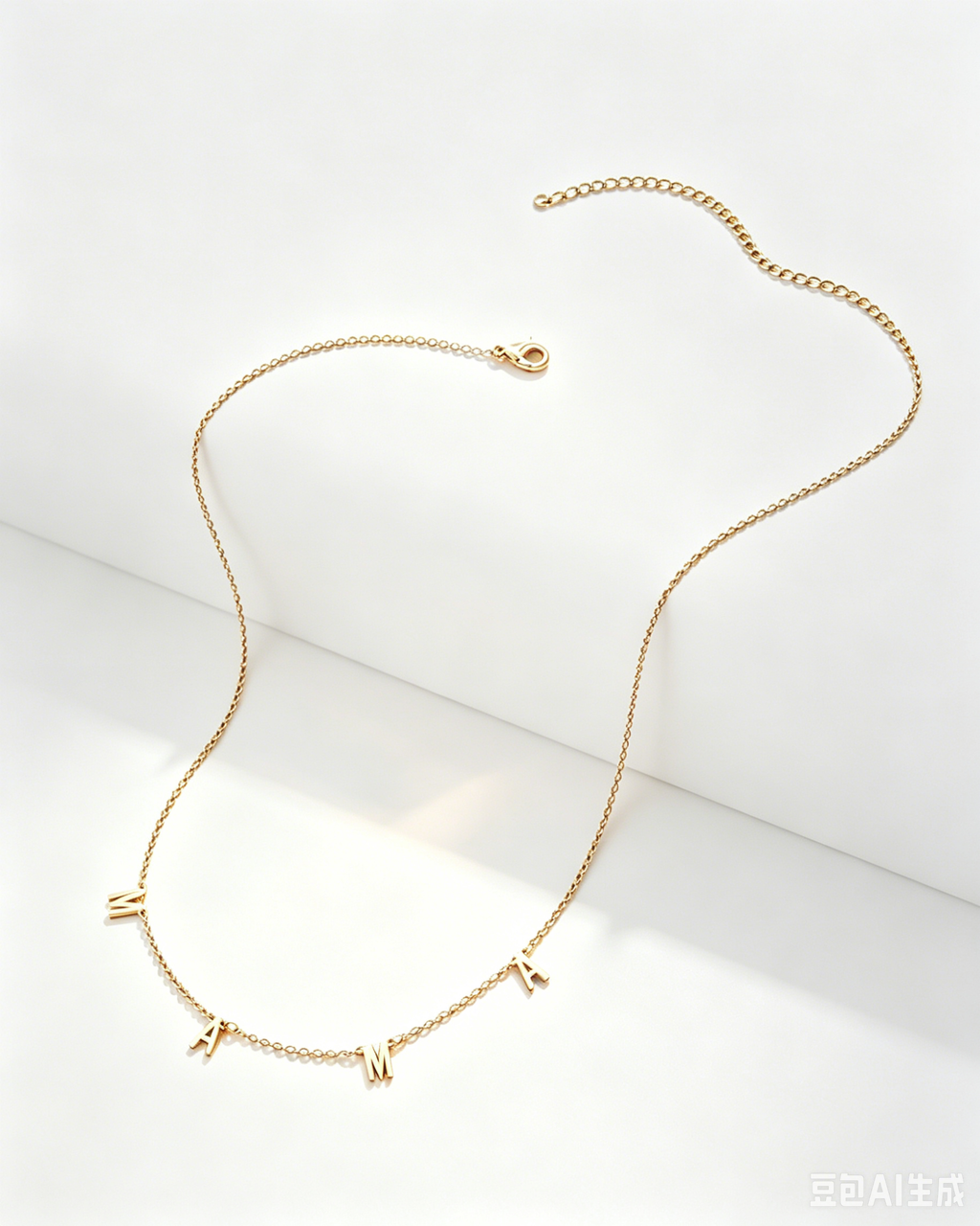 Wholesale Gold Titanium MAMA Necklace Everyday Gift Jewelry SP171