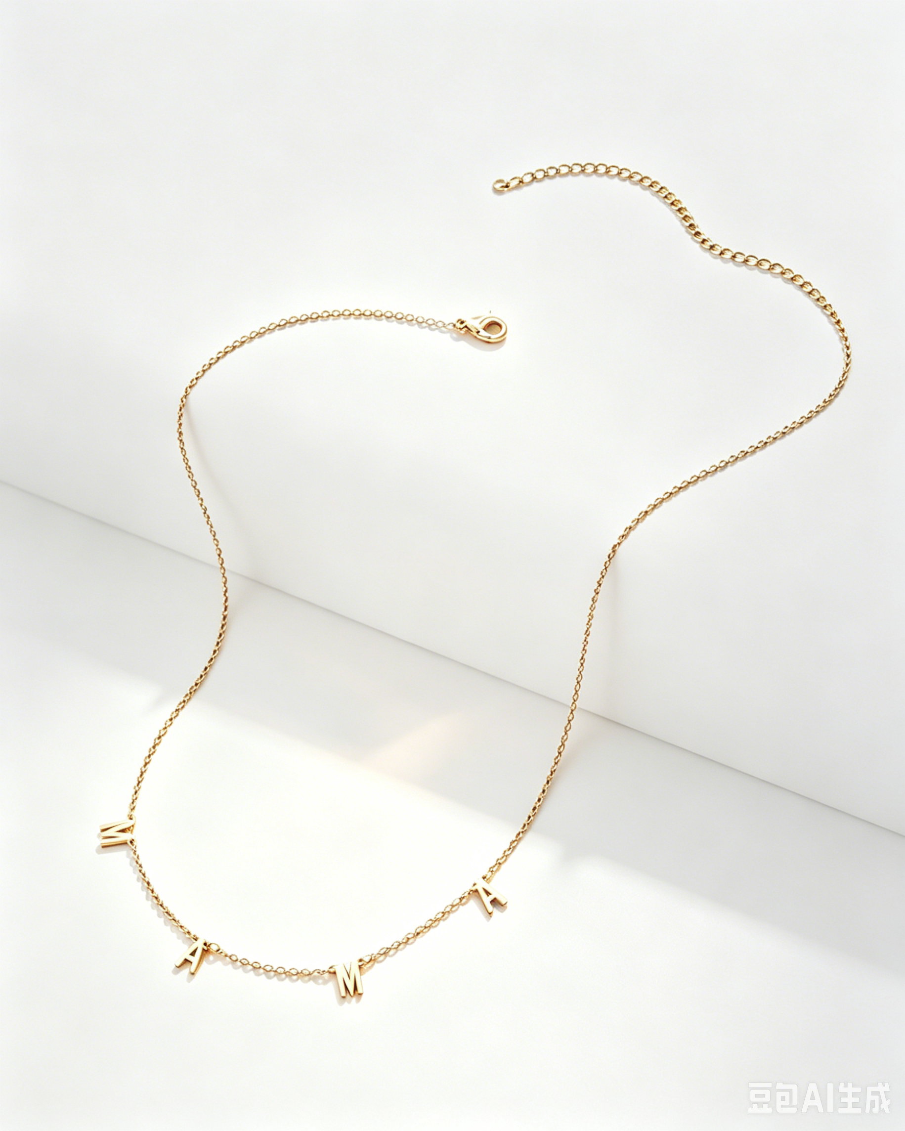Wholesale Gold Titanium MAMA Necklace Everyday Gift Jewelry SP171