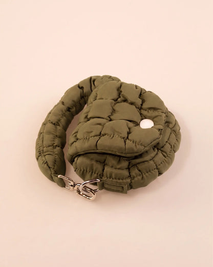 Green Puffer Mini Bag Casual Pouch SP251