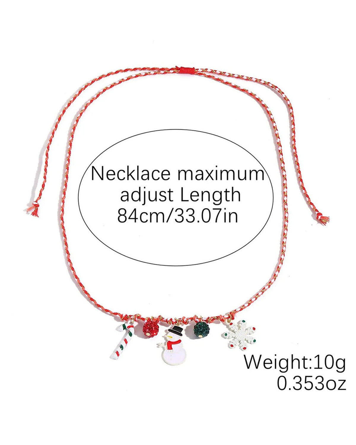 Wholesale Jewelry Alloy Cartoon Snowman Christmas Tree Pendant Necklace SP003