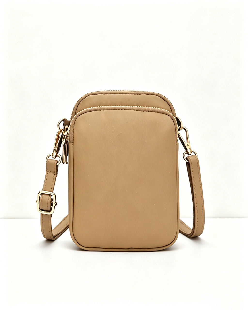 Wholesale Khaki Waterproof Phone Bag Casual Crossbody Purse SP148
