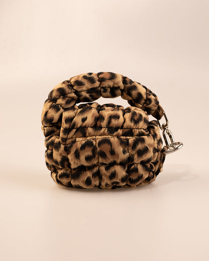 Wholesale Leopard Puffer Mini Bag Casual Accessory SP243