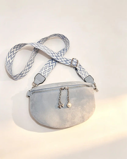 Wholesale Light Blue Pearl Fanny Pack SP126