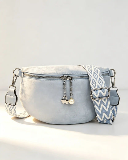 Wholesale Light Blue Pearl Fanny Pack SP126