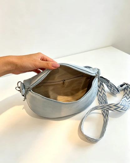 Wholesale Light Blue Pearl Fanny Pack SP126