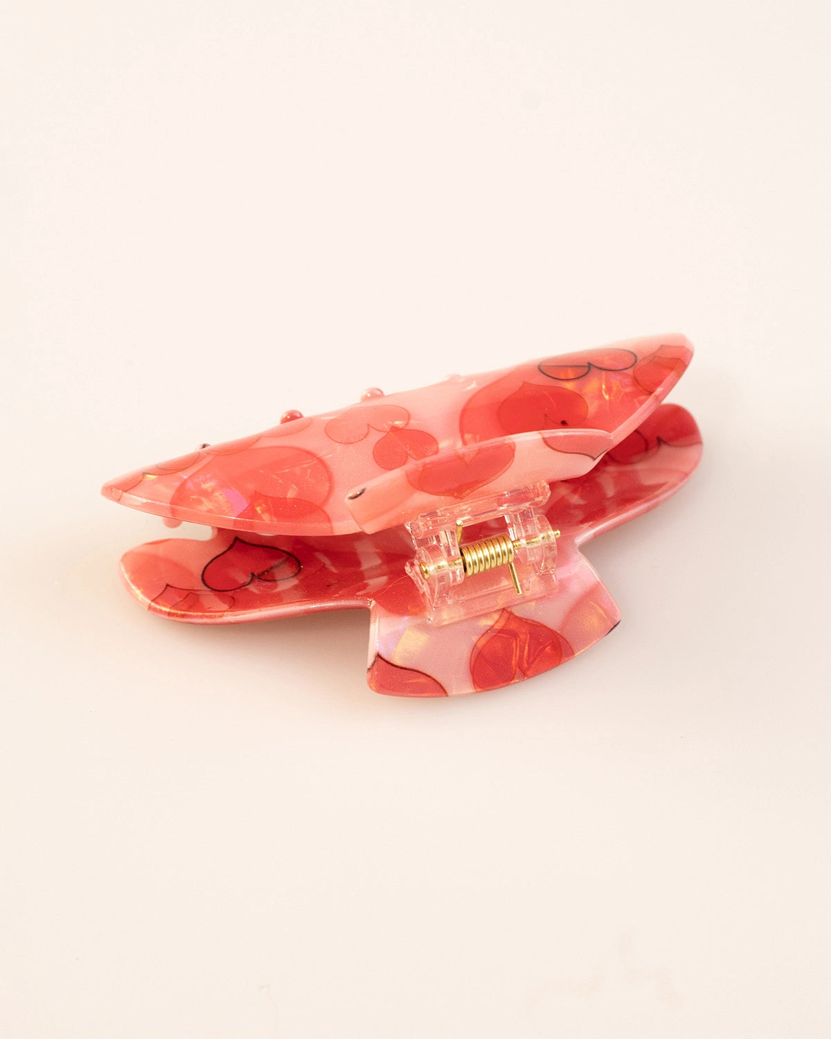 Pink Heart Hair Claw Daily Sweet Accessory SP240