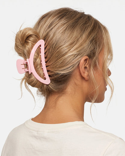 Pink Hollow Hair Claw Sweet Daily Accessory SP225
