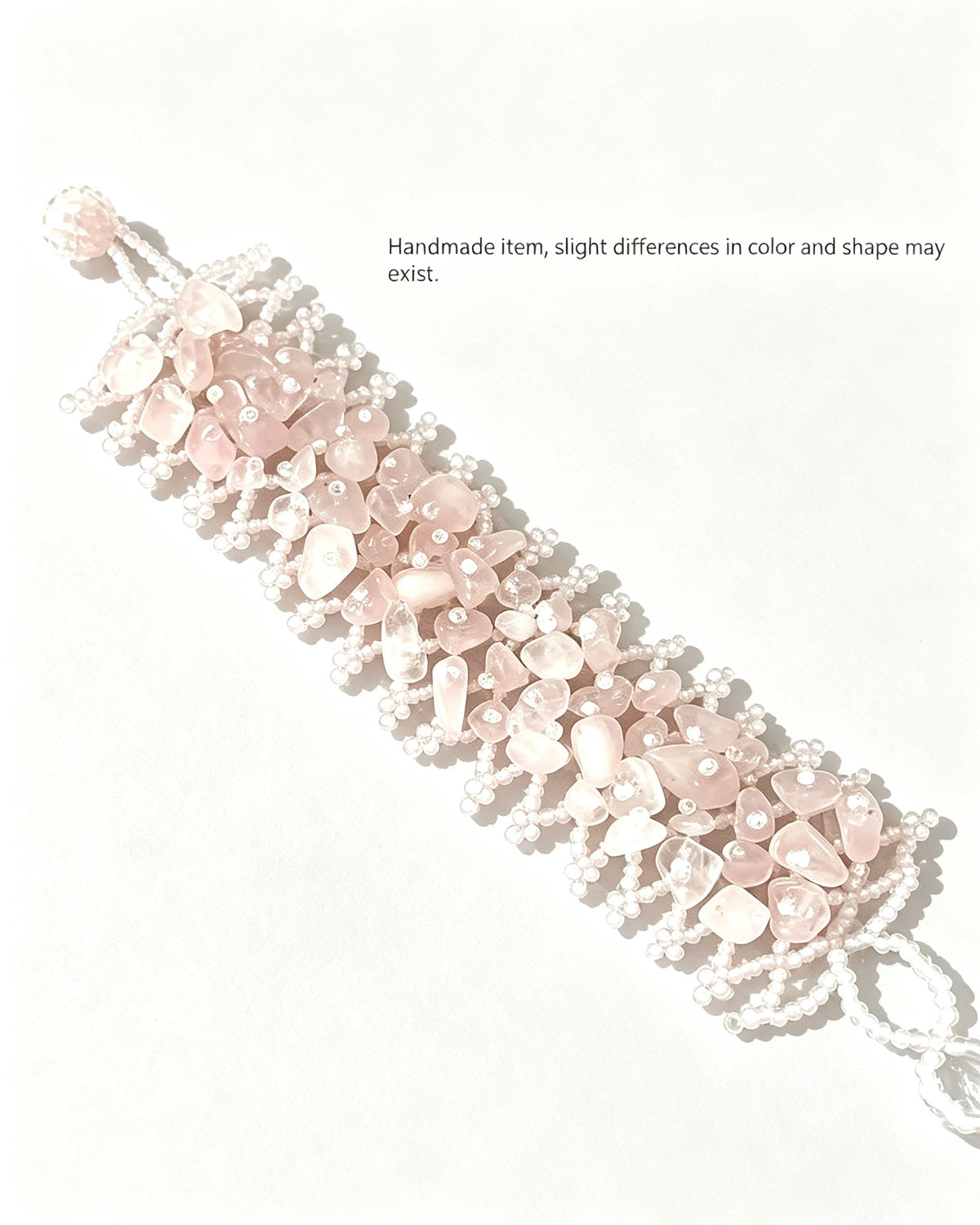Wholesale Pink Rose Quartz Daily Gift Bracelet SP255