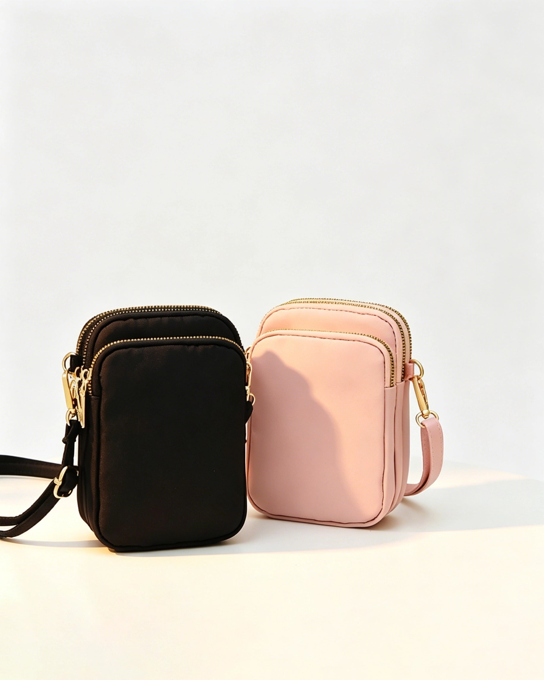 Wholesale Pink Waterproof Headphone Bag Workout Mini Crossbody SP149