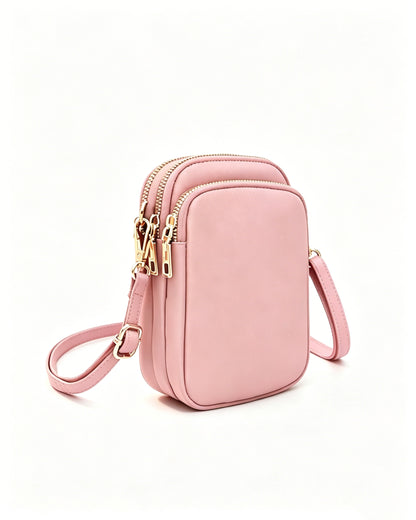 Wholesale Pink Waterproof Headphone Bag Workout Mini Crossbody SP149