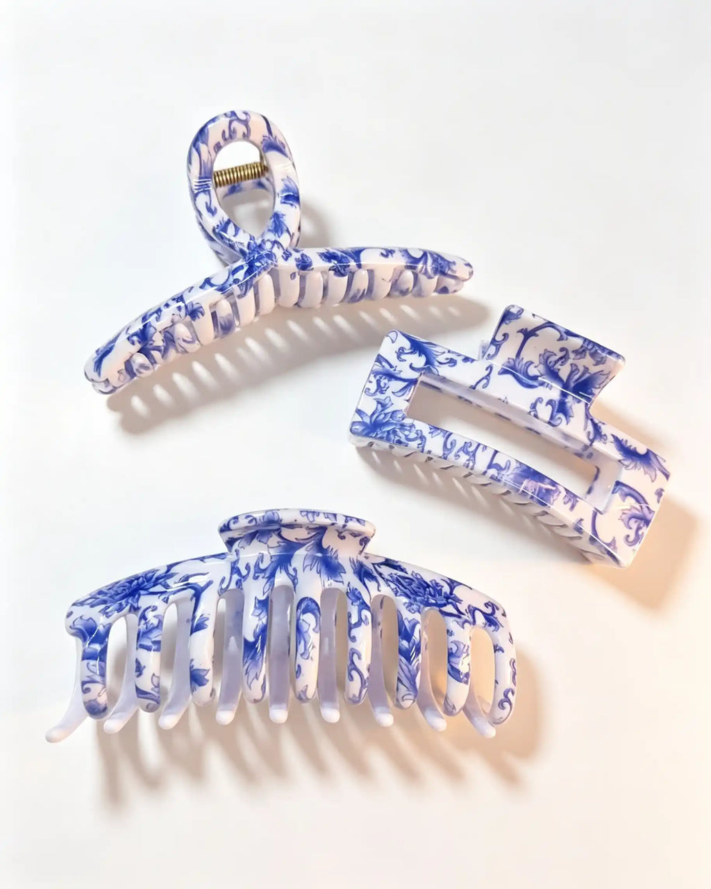 Wholesale Porcelain 4Pcs Hair Claw Set SP142