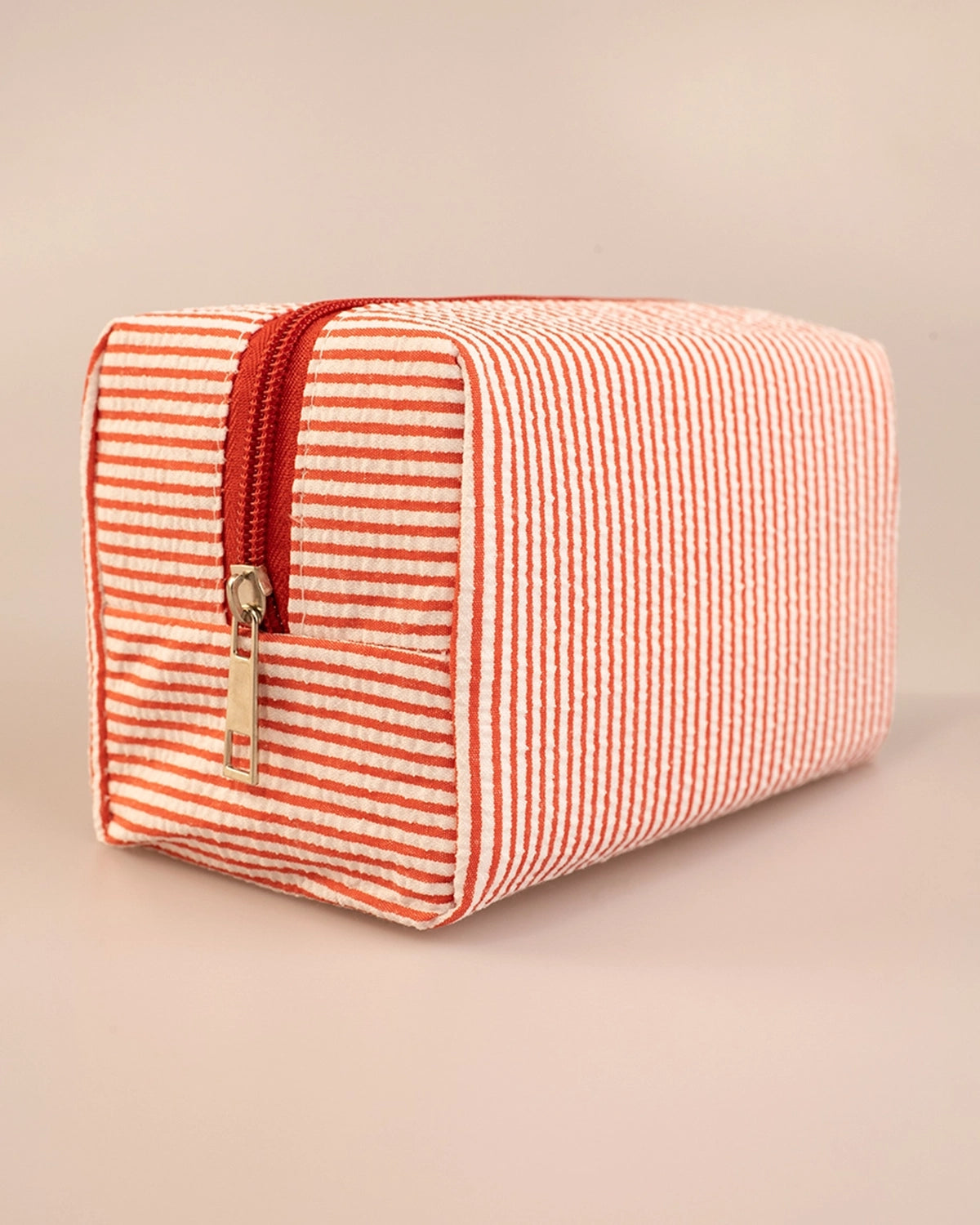 Red Striped Wash Bag Daily Makeup Pouch SP261