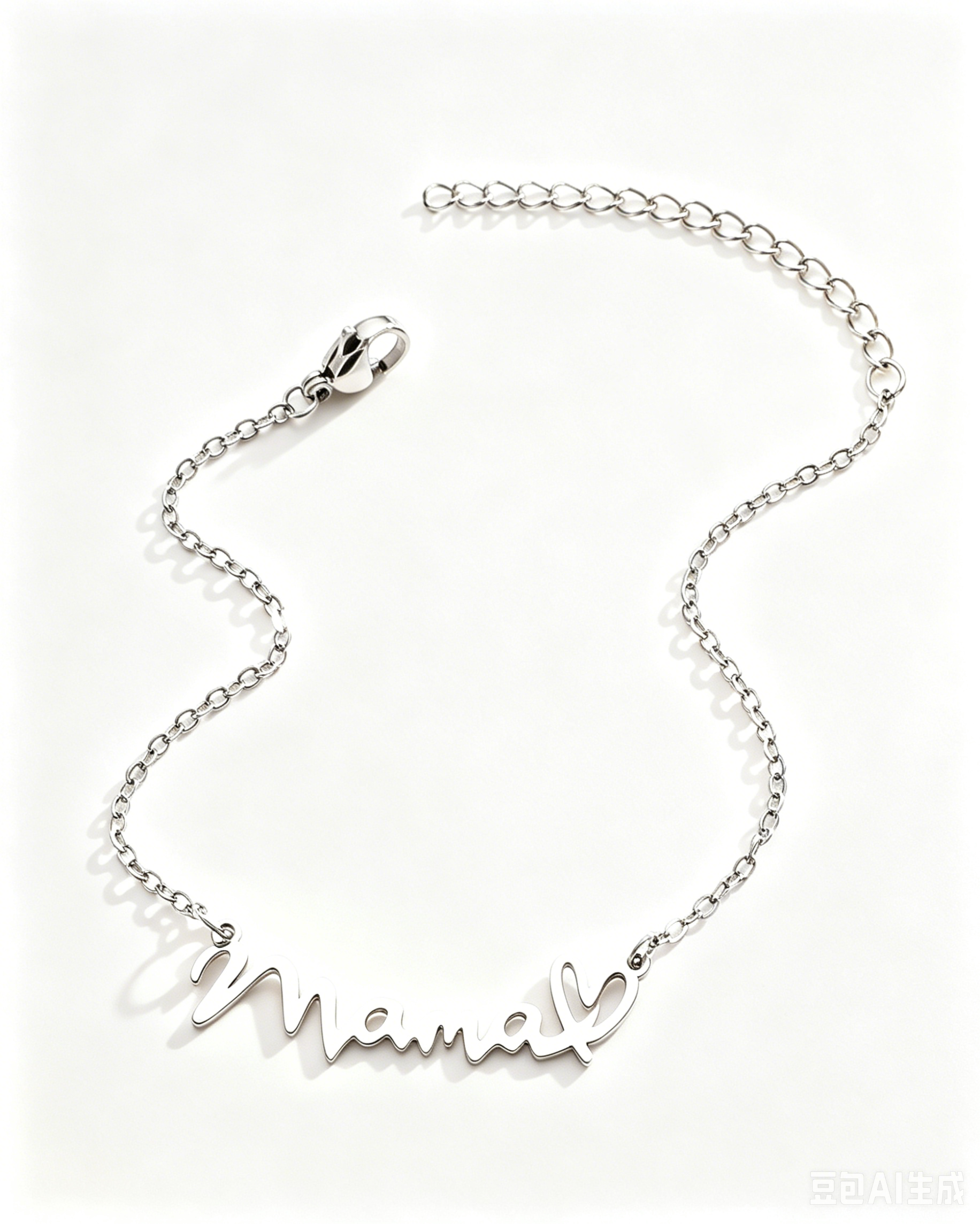 Wholesale Silver Stainless Mama Necklace Daily Wear Gift Jewelry SP171