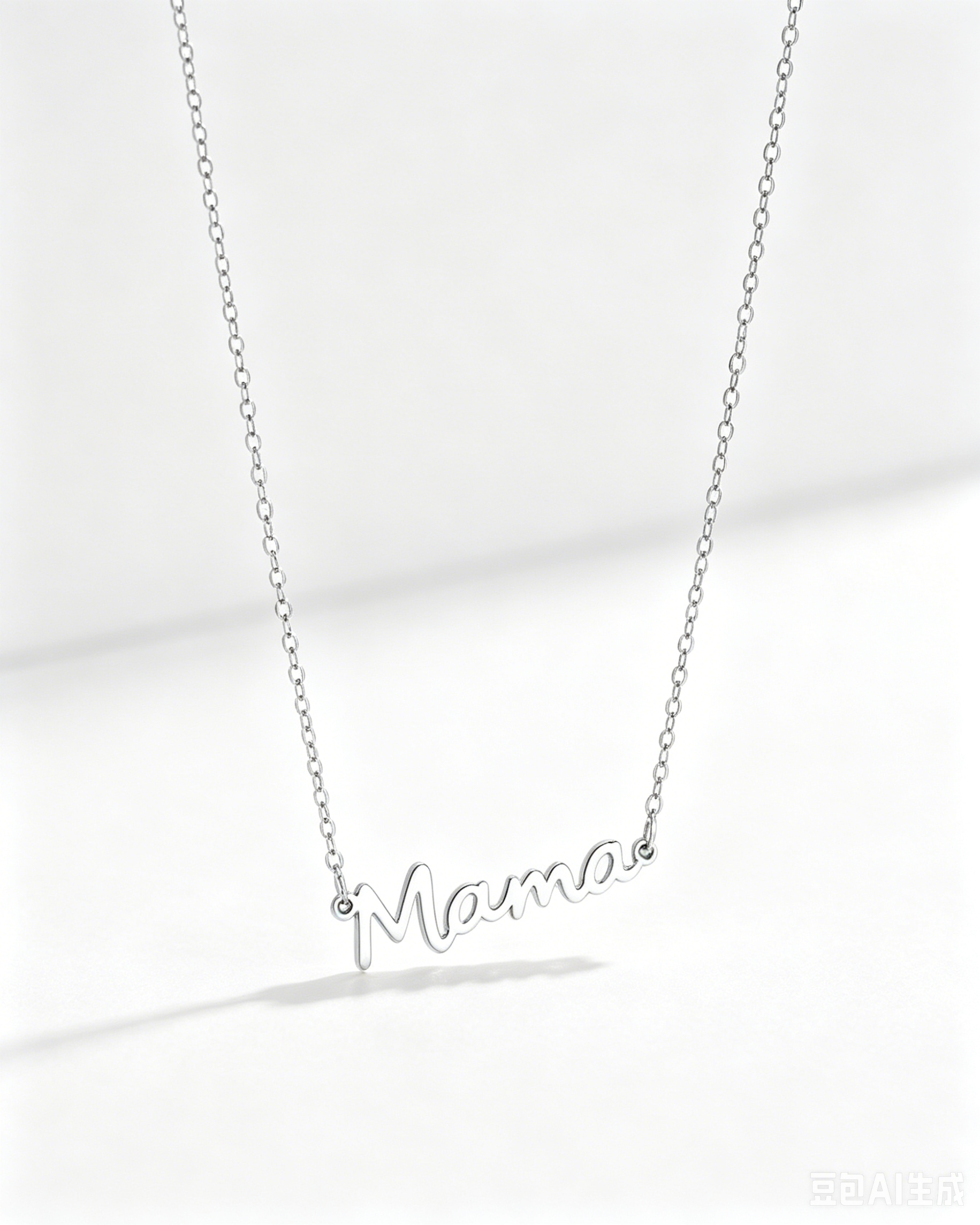 Wholesale Silver Stainless Mama Necklace Daily Wear Gift Jewelry SP171