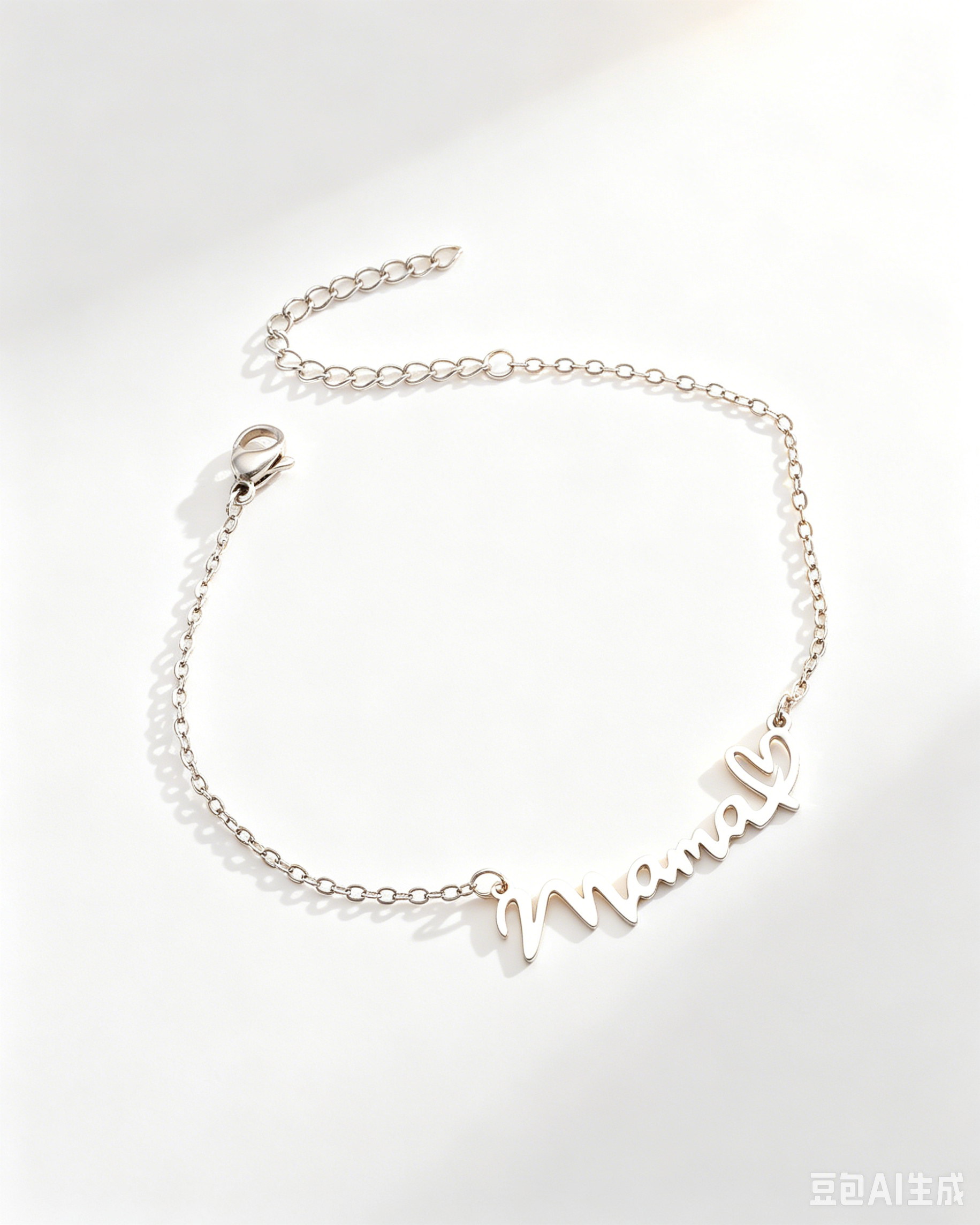 Wholesale Silver Stainless Mama Necklace Daily Wear Gift Jewelry SP171