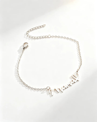 Silver Stainless Mama Necklace Daily Wear Gift Jewelry SP171