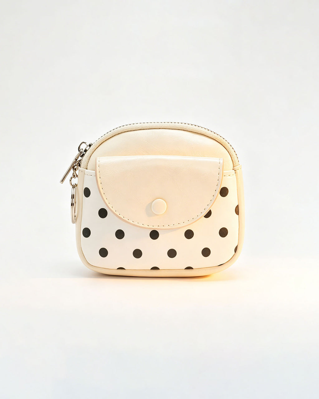 Wholesale White Polka Dot Coin Purse Daily Pouch SP239