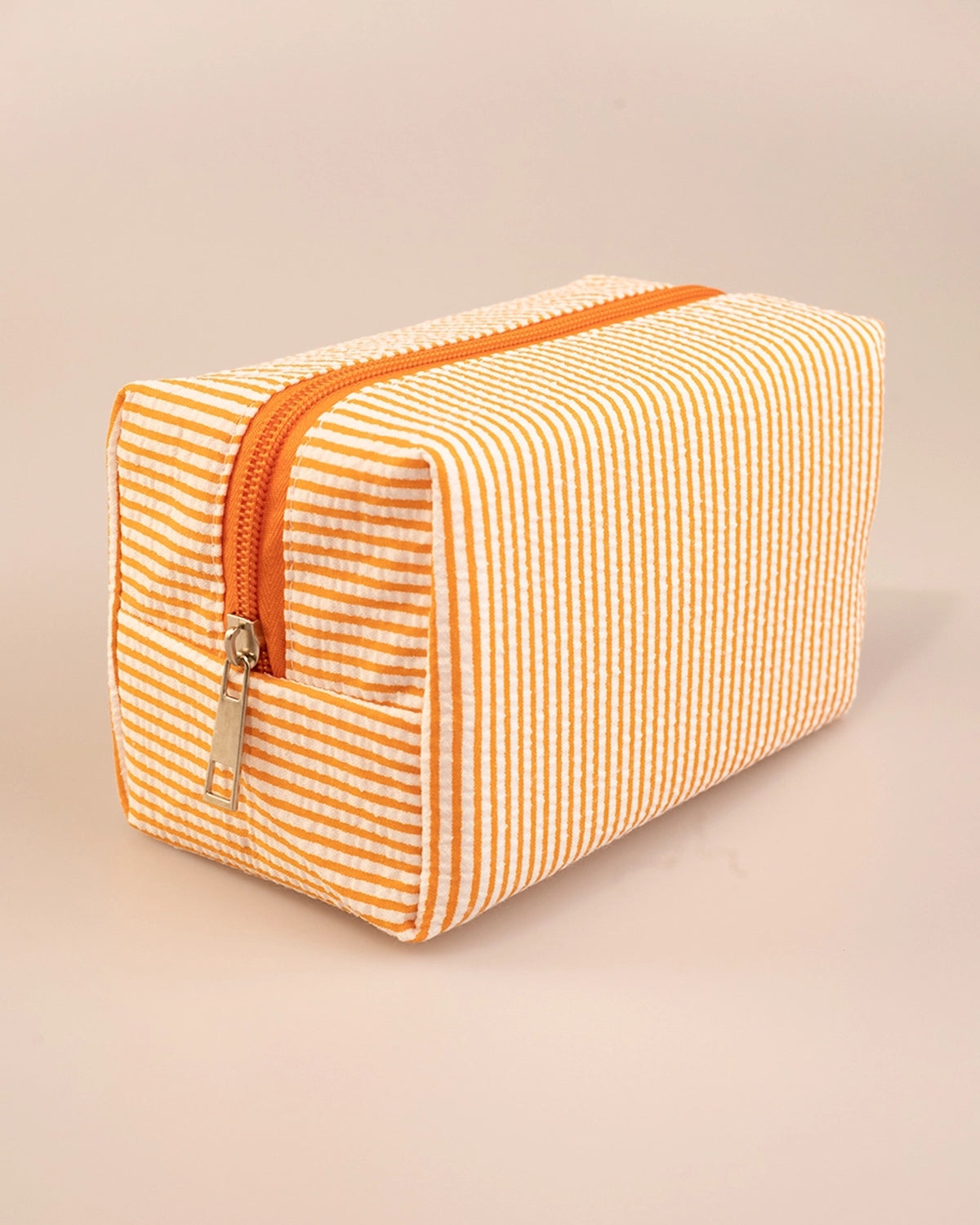 Yellow Striped Cosmetic Bag Travel Organizer SP260