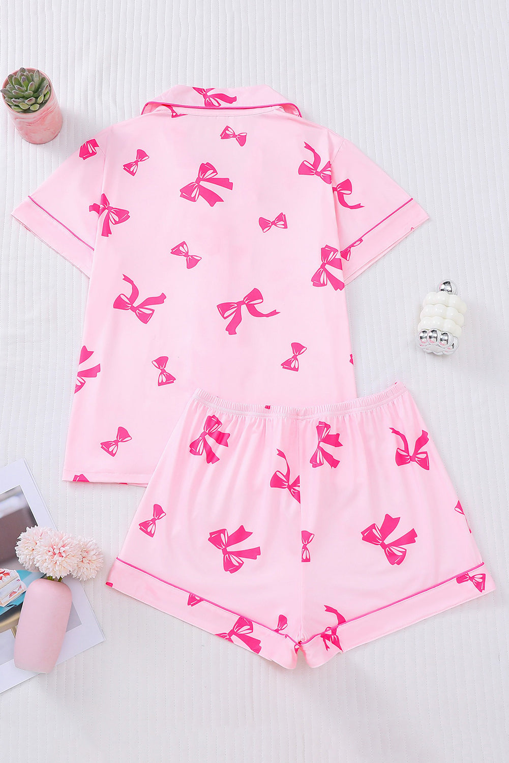 Wholesale Christmas Pajamas Womens Pajamas Set 2 Piece Soft Button-Down PJs Set Sleepwear Loungewear WL005