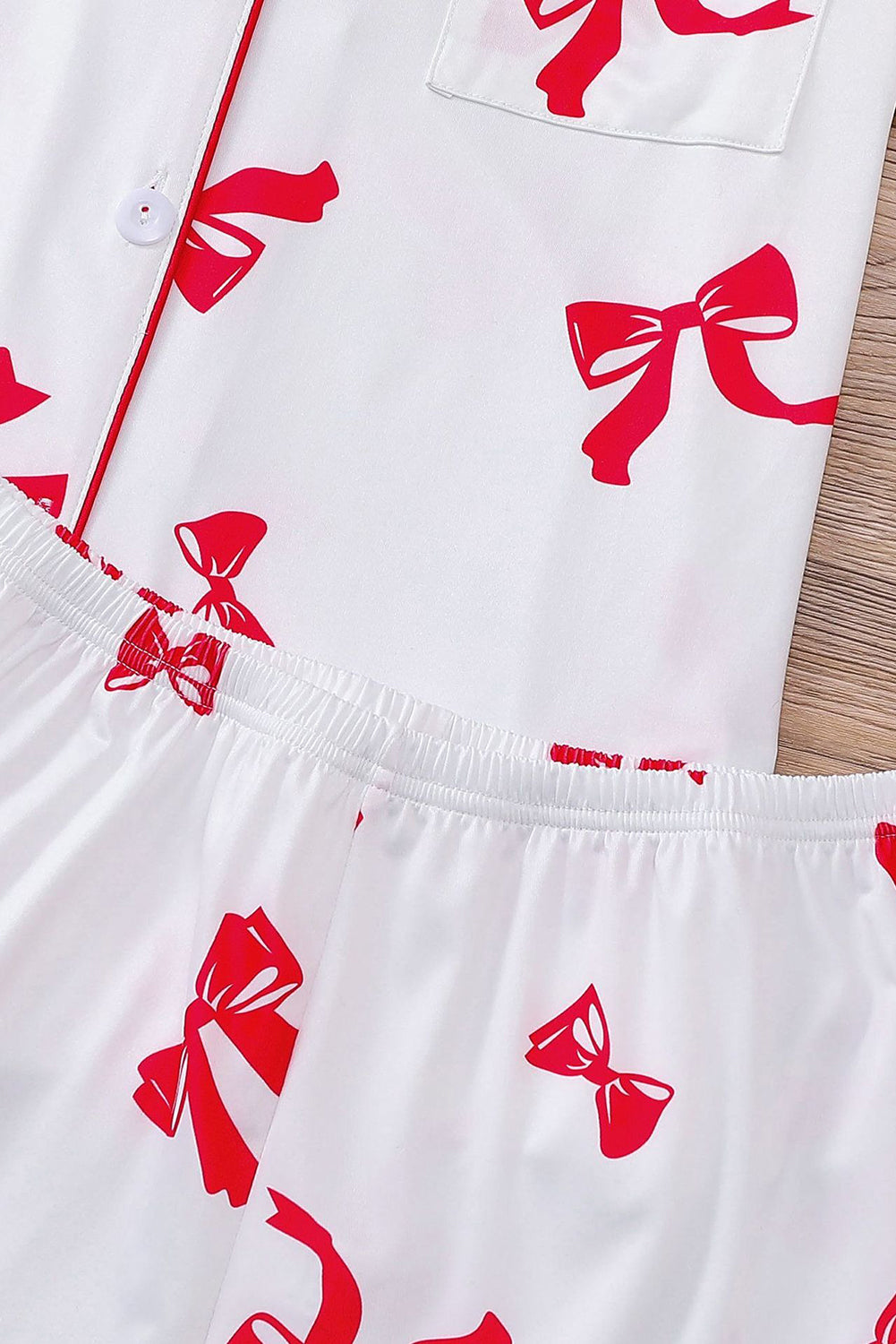 Wholesale Christmas Pajamas Womens Pajamas Set 2 Piece Soft Button-Down PJs Set Sleepwear Loungewear WL005